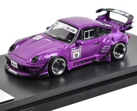 Porsche 993 RWB 1:64 – Präzision trifft auf pure Leidenschaft