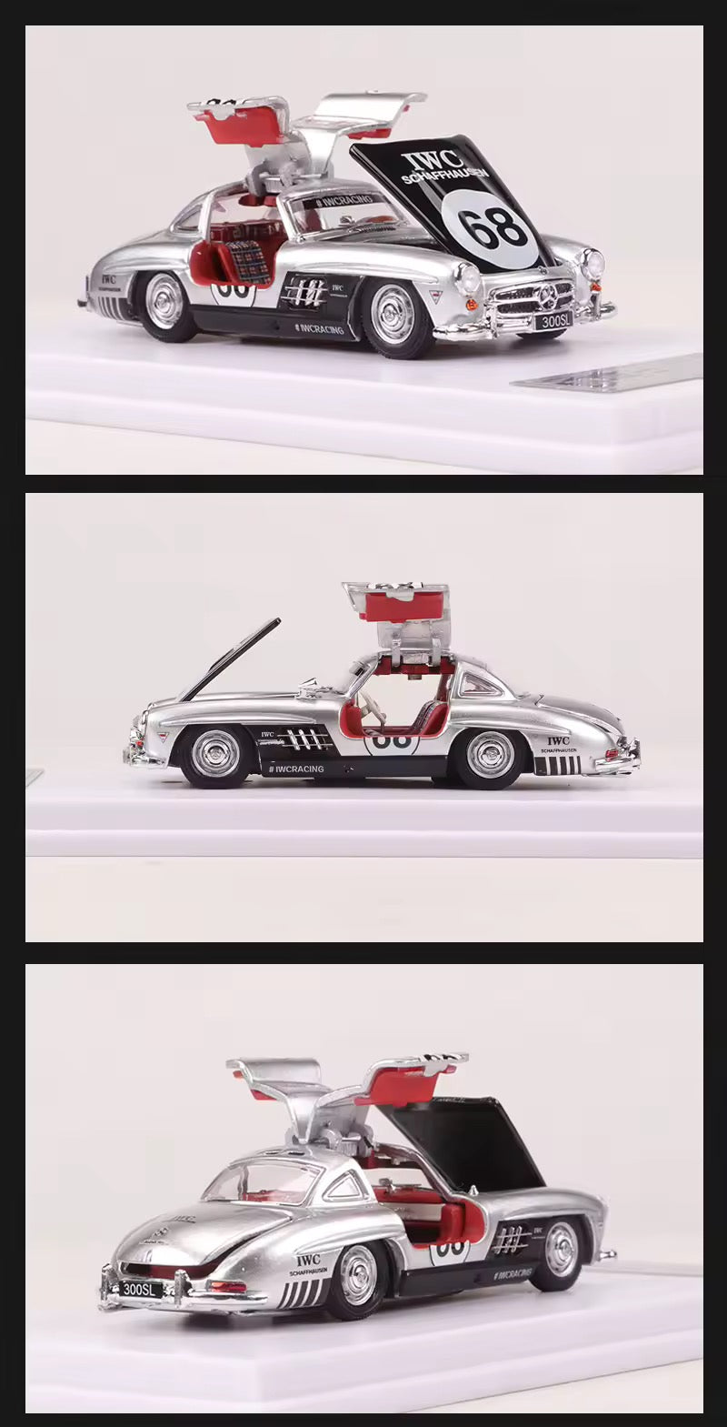 BSC 1:64 Mercedes-Benz 300SL W198 – Die Legende mit Flügeltüren