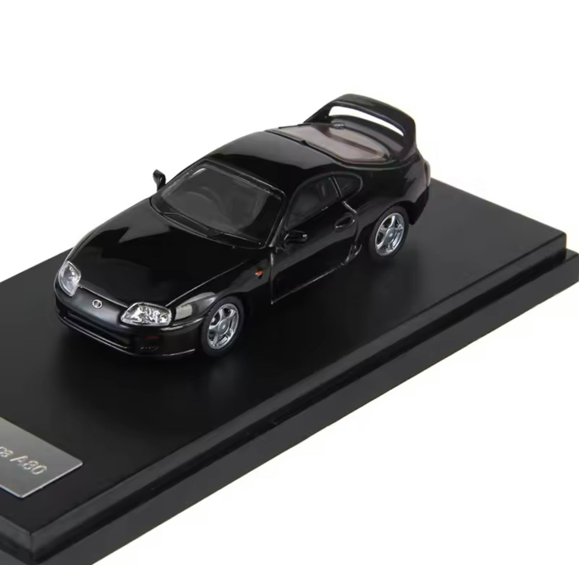 LCD 1:64 Bull Devil Supra A80 Schwarz – JDM Legierungsmodell