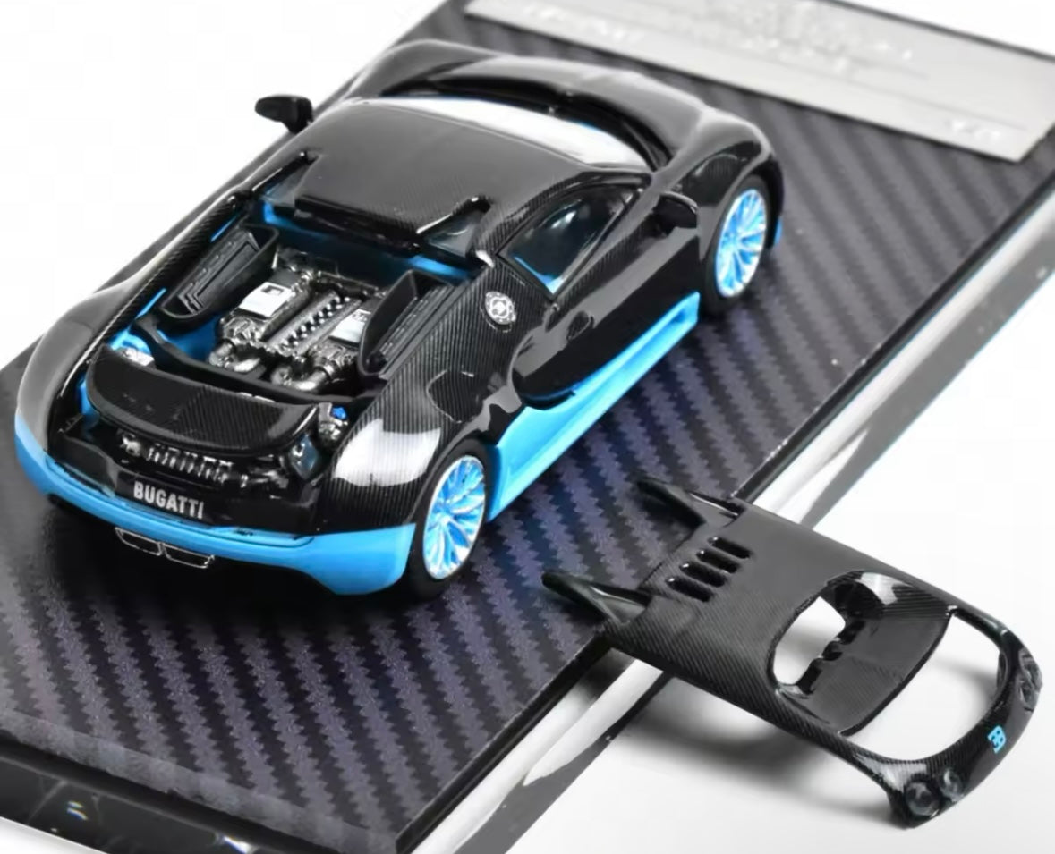 Mortal 1:64 Bugatti Foshan Limited – Exklusives Druckguss-Modellauto