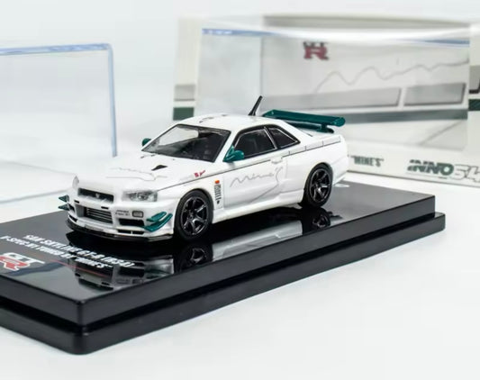 INNO 1:64 Nissan Skyline GT-R R34 V-Spec – Tuned by MINE’S