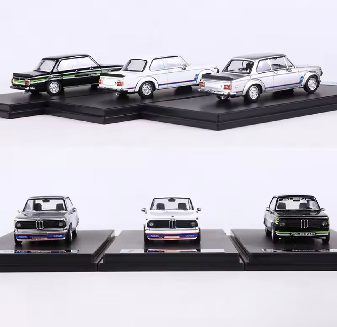 YS Model 1:64 BMW 2002 Turbo – Klassische Turbo-Power im Miniaturformat