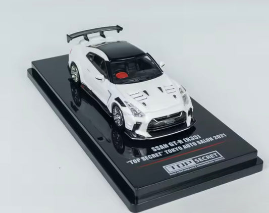 INNO 1:64 Nissan GT-R R35 – TOP SECRET Tokyo Auto Salon 2021 Edition
