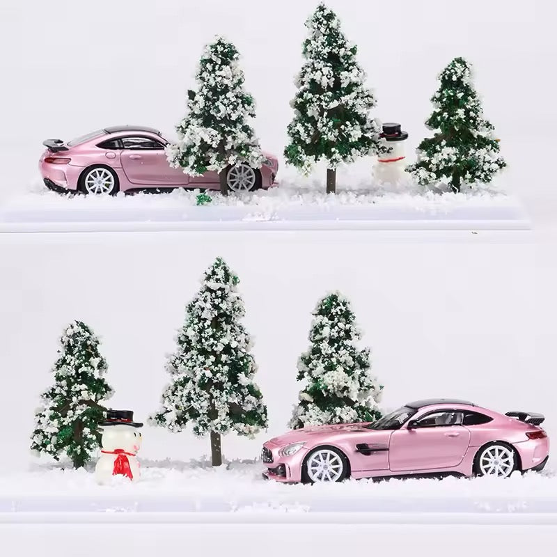 Fine Works 1:64 AMG GTR Christmas Edition – Festliche Power im Taschenformat