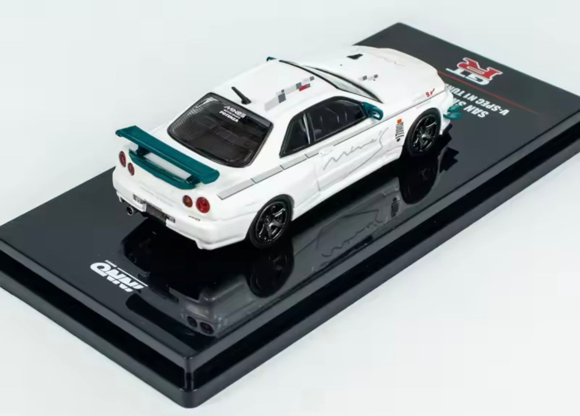 INNO 1:64 Nissan Skyline GT-R R34 V-Spec – Tuned by MINE’S